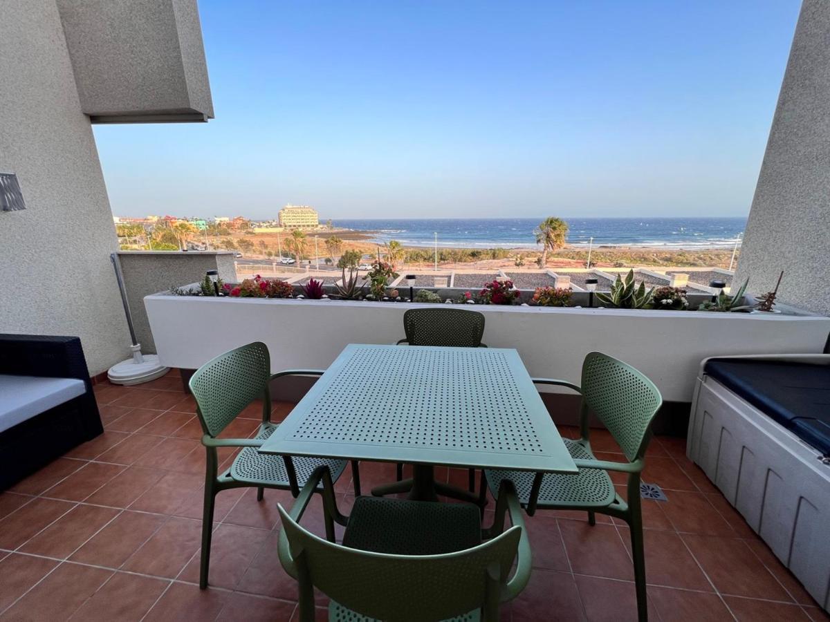 Ferienwohnung Seafront Medano Marina View El Médano Exterior foto
